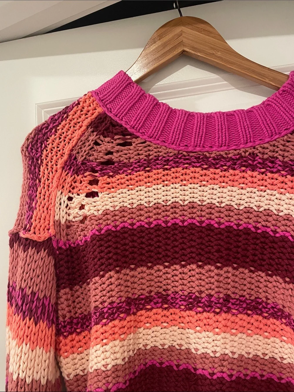 Free People Devon boxy cropped sweater xs